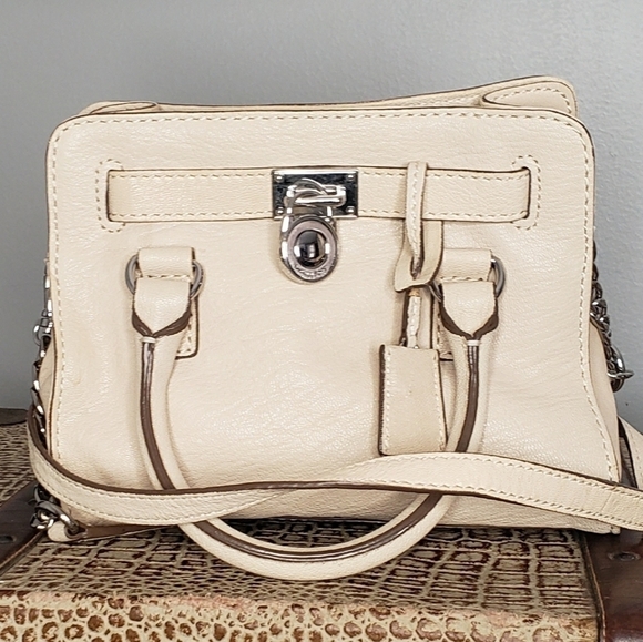 Michael Kors Mini Hamilton Satchel NWOT - Picture 1 of 5